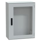 SAREL - Polyestergehäuse PLM Wandmontage, o.MP H847x636xT300mm IP66, transp. Tür 3-P.-Verr