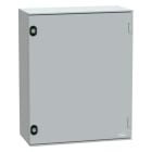 SAREL - Polyestergehäuse PLM Wandmontage, mit Metall-Montageplatte H530xB430xT200mm IP66