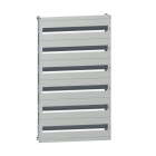 SAREL - Modularer Rahmen DLM-Typ für Gehäuse SPACIAL WM, 168 Module, H1000xB600mm.