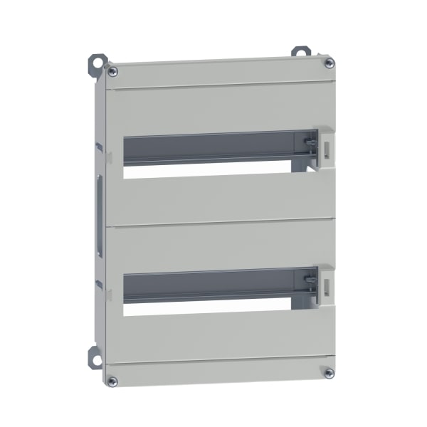SAREL - Modularer Rahmen DLM-Typ für Gehäuse SPACIAL WM, 24 Module, H400xB300mm.