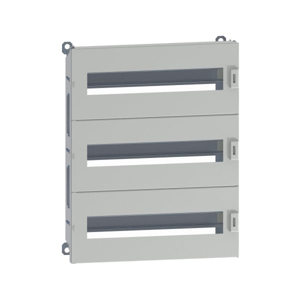 SAREL - Modularer Rahmen DLM-Typ für Gehäuse SPACIAL WM, 48 Module, H500xB400mm.