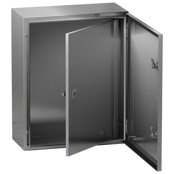 SAREL - Innentür für Gehäuse Spacial WM H400xB300, Stahl, RAL7035, Tiefeneinstellung