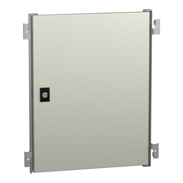 SAREL - Innentür für Gehäuse Spacial WM H500xB400, Stahl, RAL7035, Tiefeneinstellung