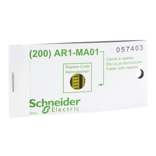 SCHNEIDER ELECTRIC - Kennzeichnungshülse, gelb, Verpackungeinheit: 200 Stck., Ziffer 5