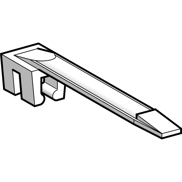 SCHNEIDER ELECTRIC - Bezeichnungsfahne, aufrastbar, 1..1,5mm2