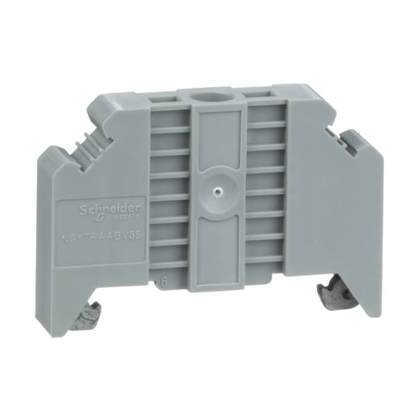 SCHNEIDER ELECTRIC - NSYTR Endklammer mit Schraube, 9,5mm, für DIN-Schienen 35mm