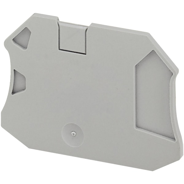 SCHNEIDER ELECTRIC - NSYTR Endabdeckung für Schraubklemmleiste mit einer Ebene, 1x2, 4mm2