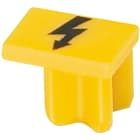 SCHNEIDER ELECTRIC - NSYTR Warnschild für Federklemmleisten, 2,5mm2, gelb