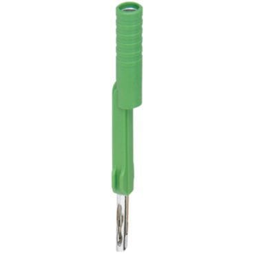 SCHNEIDER ELECTRIC - PRÜFADAPTER FÜR 4MM SICHERHEITSPRÜFSTECKER, ABSCHLIEßBAR, GRÜN FÜR NSYTRV62TT