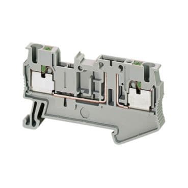 SCHNEIDER ELECTRIC - Trennklemme PUSH-IN 2,5mm² 2fach GR
