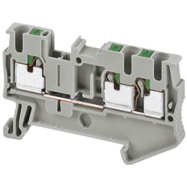 SCHNEIDER ELECTRIC - Reihenklemme PUSH-IN 2,5mm² 3fach GR
