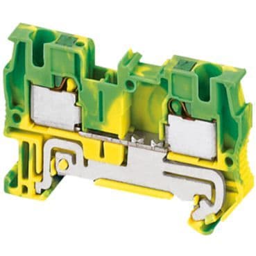 SCHNEIDER ELECTRIC - Schutzleiterklemme PUSH-IN 4mm² 2fach