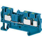 SCHNEIDER ELECTRIC - Reihenklemme PUSH-IN 4mm² 3fach BL