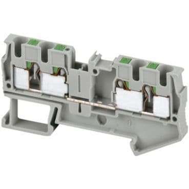 SCHNEIDER ELECTRIC - Reihenklemme PUSH-IN 4mm² 4fach GR