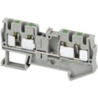 SCHNEIDER ELECTRIC - Reihenklemme PUSH-IN 4mm² 4fach GR