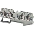 SCHNEIDER ELECTRIC - Reihenklemme Zugfeder 4mm² 4fach GR