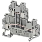 SCHNEIDER ELECTRIC - Zweistockklemme Schraub. 2,5mm² 4fach GR