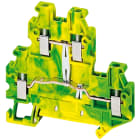 SCHNEIDER ELECTRIC - Zweistockerdklemme Schraub. 2,5mm² 4fach