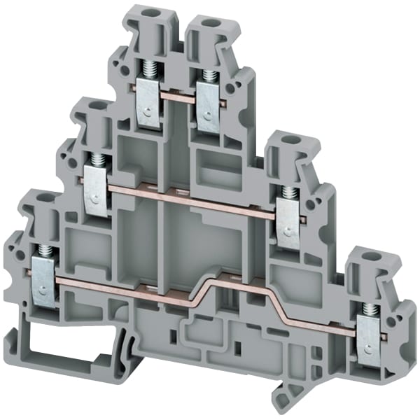 SCHNEIDER ELECTRIC - Dreistockklemme Schraub. 2,5mm² 6fach GR
