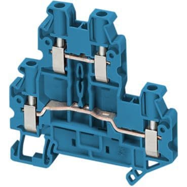 SCHNEIDER ELECTRIC - Zweistockklemme Schraub. 4mm² 4fach BL