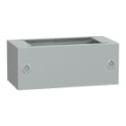 SAREL - Glasfaserverst. Polyester-Sockel f. Geh. PLA(T) 53 Frontöff.ng IP44-IK10 RAL7035