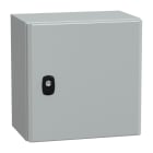 SAREL - Spacial S3D Volltür ohne Montageplatte H300xB300xT200 IP66 IK10 RAL7035.