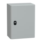 SAREL - Spacial S3D Volltür ohne Montageplatte H400xB300xT200 IP66 IK10 RAL7035.