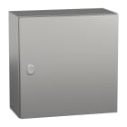 SAREL - SPACIAL S3X Edelstahl 304L, Scotch Brite-Oberfläche, H400xB400xT200mm.