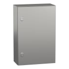 SAREL - SPACIAL S3X Edelstahl 304L, Scotch Brite-Oberfläche, H600xB400xT200mm.