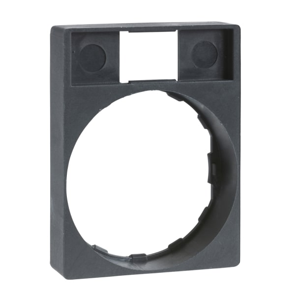 SCHNEIDER ELECTRIC - Schildträger 30x40mm o. Schild, für Ø 22 Geräte m. rundem Frontelement
