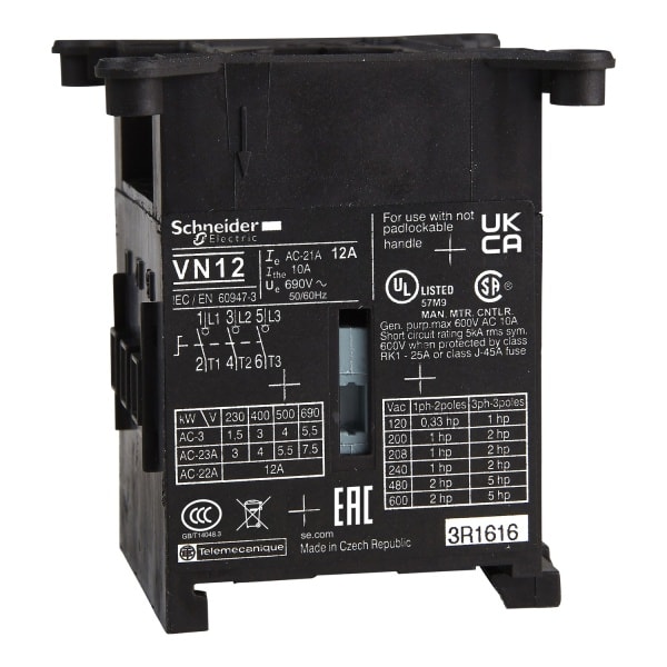 SCHNEIDER ELECTRIC - Hauptkontakt-Modul für Lasttrennschalter Mini-VARIO, 3p, 20A
