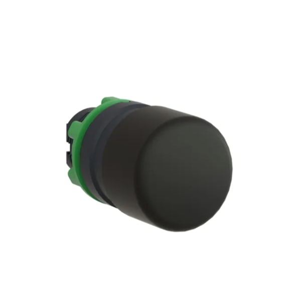 SCHNEIDER ELECTRIC - Pilzdrucktaster Frontelement XB5, Kunststoff, 22mm, schwarz, Pilz 30mm, tastend