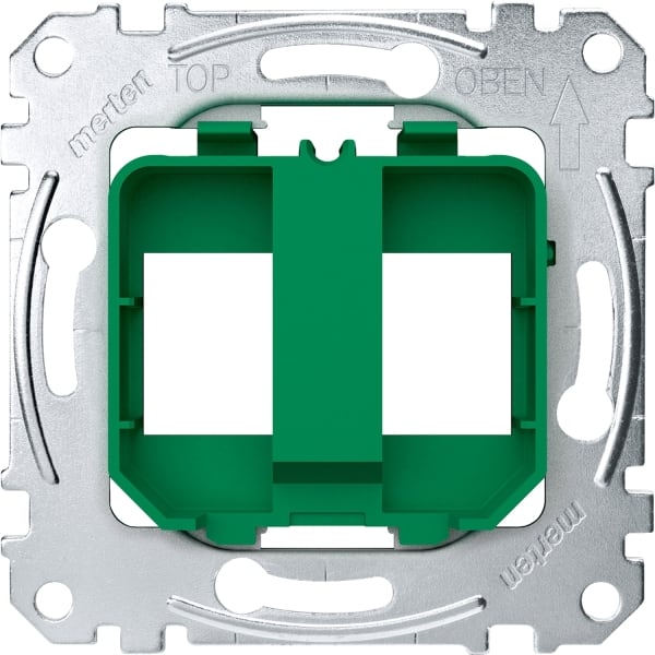 MERTEN - Tragplatten für Steckverbinder Modular Jack, grün