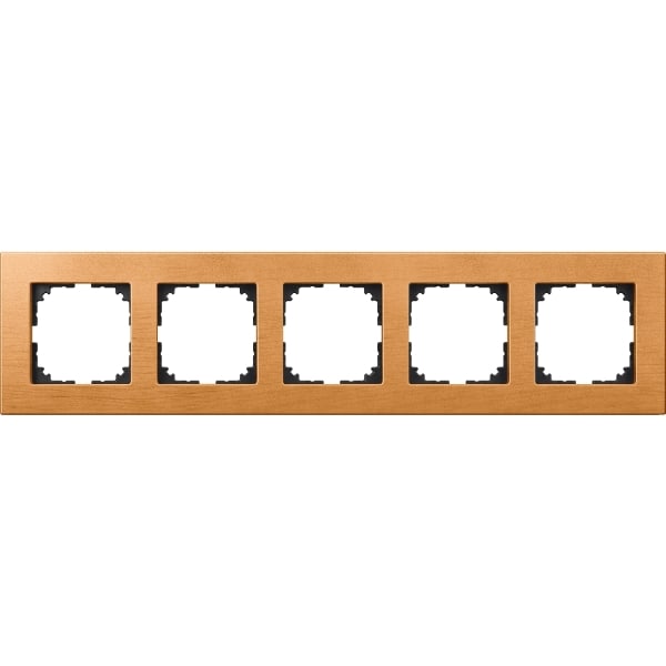 MERTEN - Holzrahmen, 5fach, Buche, M-PLAN
