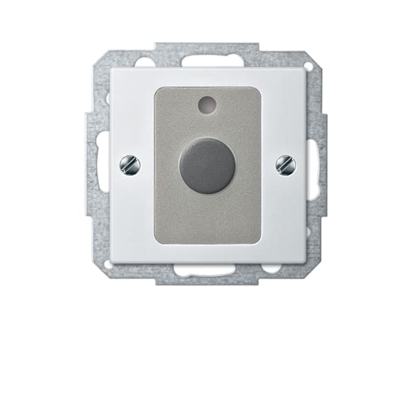 SCHNEIDER ELECTRIC - Abstelltastereinsatz mit Zentralplatte, polarweiß glänzend, System M