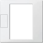 MERTEN - Zentralpl. f. Univers. Temperaturregler-Eins. m. Touch-Display, polarws., Sys. M