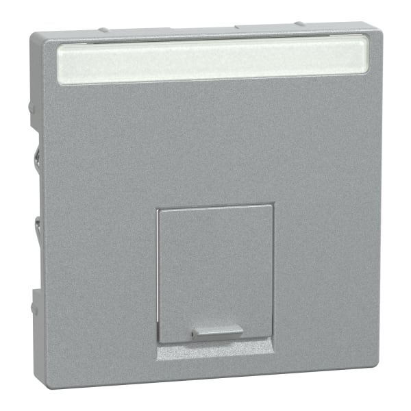 MERTEN - Zentralplatte für Actassi-Connector 1fach, aluminium, System M