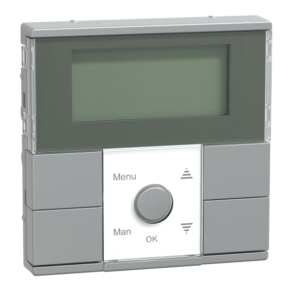 MERTEN - Zeitschaltuhr-Modul, aluminium, System M