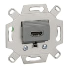 MERTEN - HDMI-Anschlussdosen-Einsatz 1-fach, mausgrau
