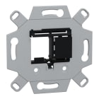 MERTEN - UP-Montageadapter für Keystone-Module 2-fach, schwarz