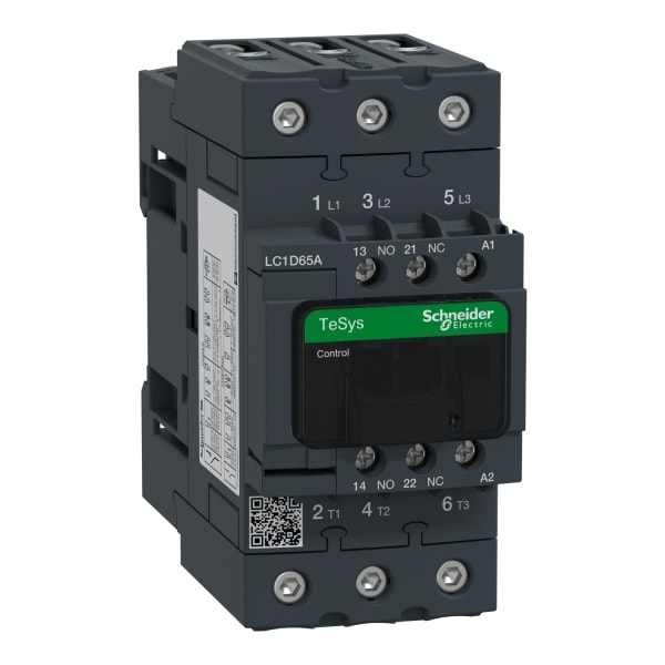 SCHNEIDER ELECTRIC - Leistungsschütz, 3p+1S+1Ö, 30kW/400V/AC3, 65A, Spule 110V 50/60Hz