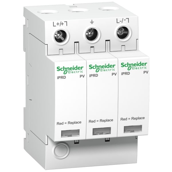 SCHNEIDER ELECTRIC - Überspannungsabl. iPRD PV-DC 40r 800V, Typ 2, 2P, Fernmeldek., Imax 40kA