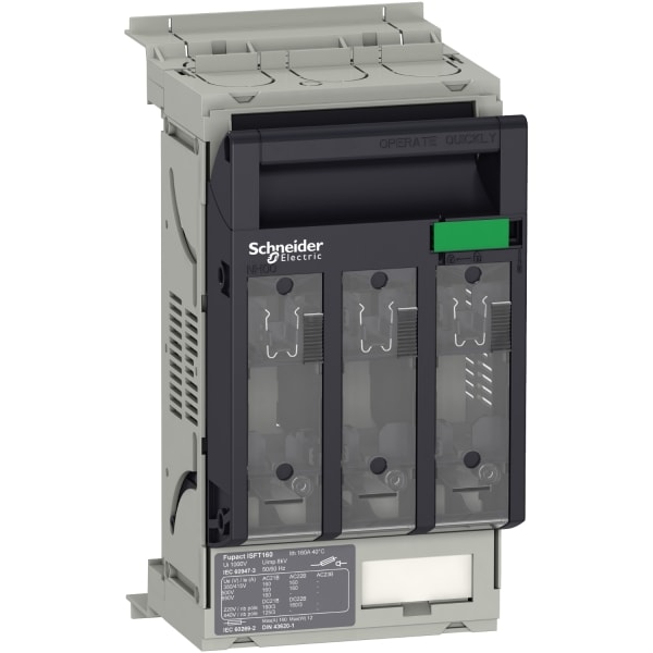 SCHNEIDER ELECTRIC - Sicherungslasttrennschalter ISFT160 3P Anschluss 60 mm Sammelschiene