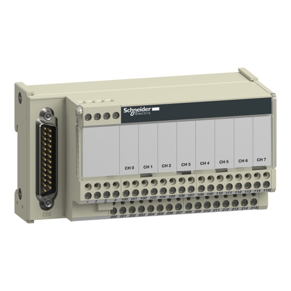 SCHNEIDER ELECTRIC - Klemmenblock ABE7, zur passiven Umsetzung von 8 Kanälen