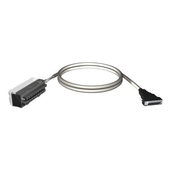 SCHNEIDER ELECTRIC - Kabel, 20-pol. Klemmenleiste, SUB-D 25 für M340 E/A, 3m