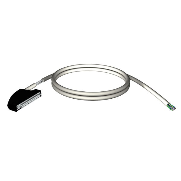 SCHNEIDER ELECTRIC - Geschirmter Kabelsatz, 40-Wege-Klemme, 1 Ende lose Kabel- für M340 E/A, 5m
