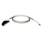 SCHNEIDER ELECTRIC - Geschirmter Kabelsatz, 40-Wege-Klemme, 1 Ende lose Kabel- für M340 E/A, 3m