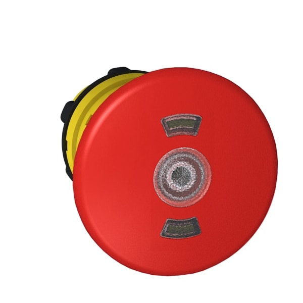 SCHNEIDER ELECTRIC - Not-Aus/Not-Halt-Schalter Frontelement XB5, Kstst, 22mm, rot, Pilz 40mm, Statusanz