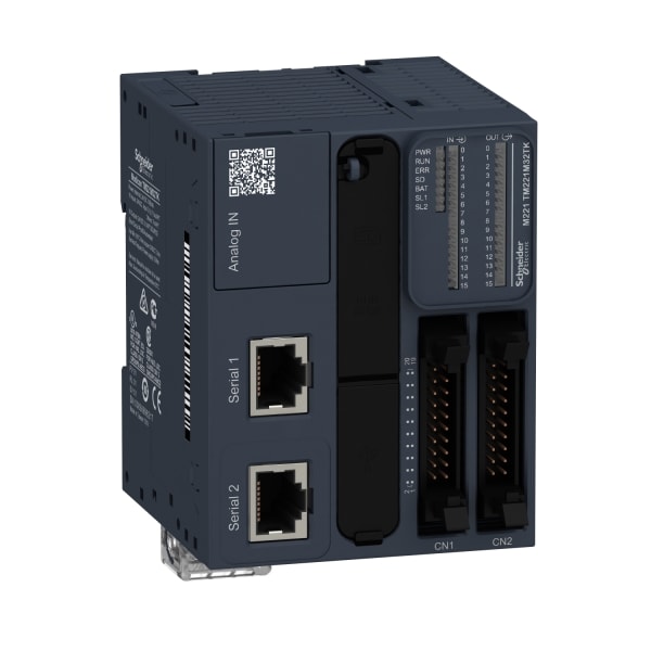 SCHNEIDER ELECTRIC - SPS-Steuerung, Modicon M221, 32 E/A, Modbus, 24VDC, Source Trans., HE10