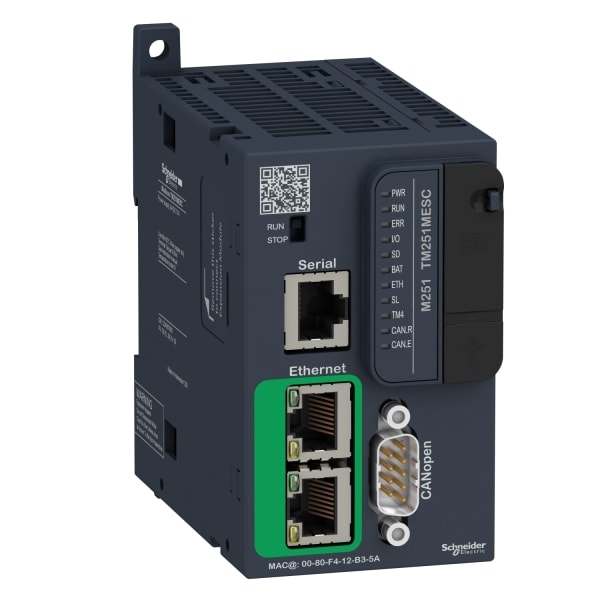 SCHNEIDER ELECTRIC - SPS-Steuerung, Modicon M251, Ethernet, Modbus, CANopen Master, 24 VDC